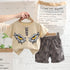 Personalized Round Neck Short Sleeve Suit